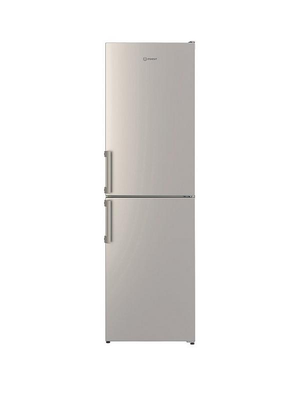 Indesit IB55732SUK 54cm Wide Low Frost Fridge Freezer - Silver
